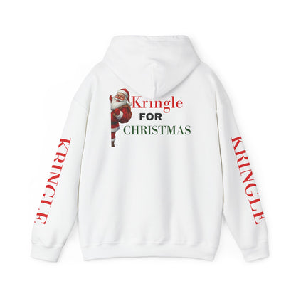 Kringle or Krampus for X-mas Hoodie | Krampus/ Kringle Sleeve Print